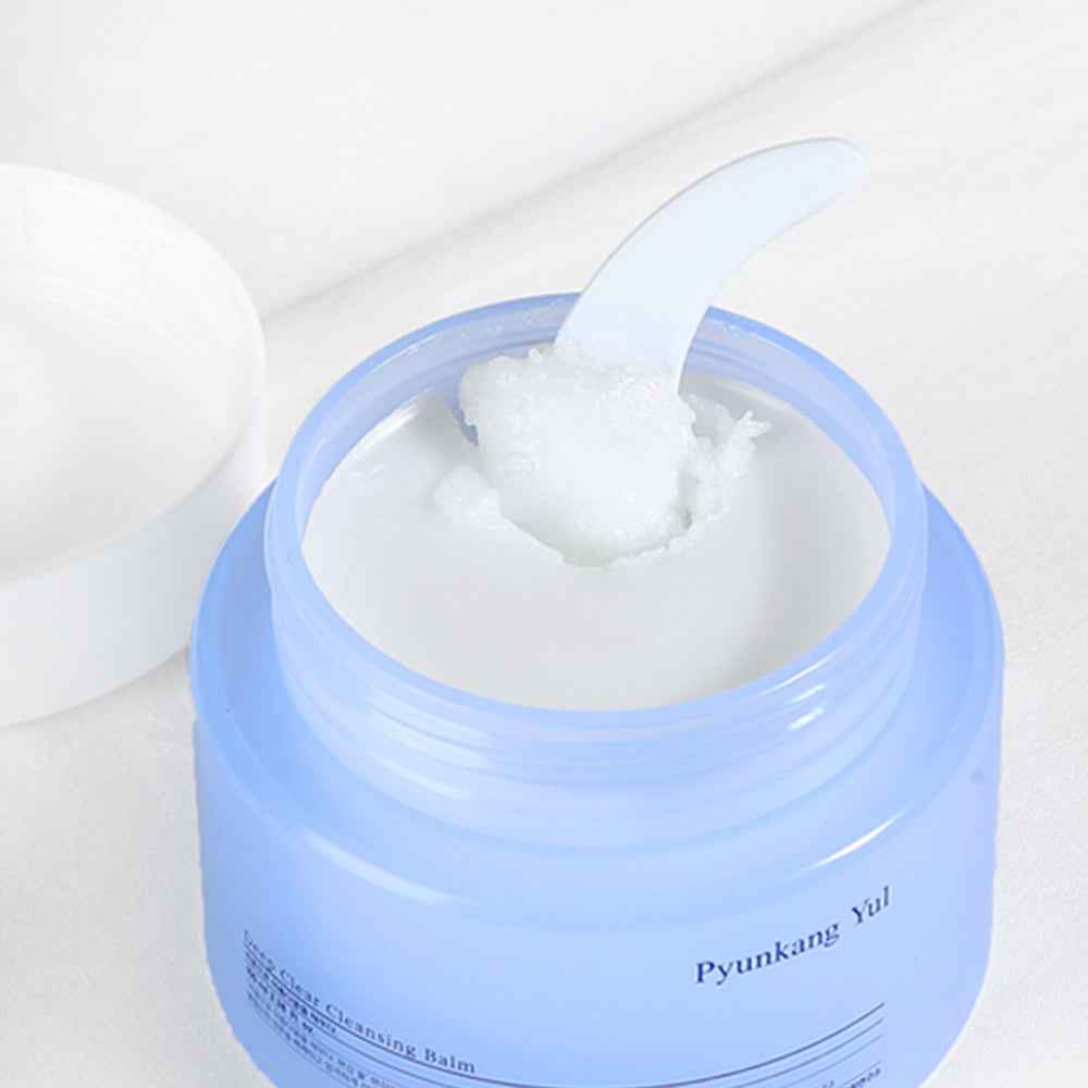 Pyunkang Yul Deep Clear Cleansing Balm 100ml - Hydrating, Gentle Makeup Remover with Green Tea Seed Oil and Rice Bran Oil