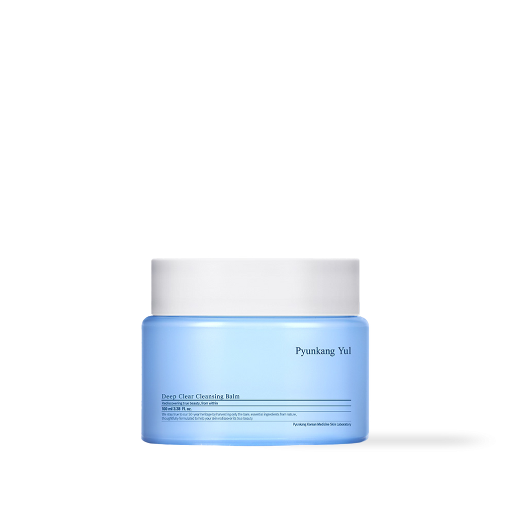 Pyunkang Yul Deep Clear Cleansing Balm 100ml - Hydrating, Gentle Makeup Remover with Green Tea Seed Oil and Rice Bran Oil