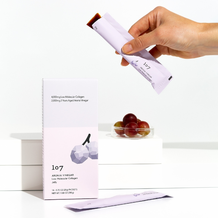 [107] ARONIA VINEGAR Low Molecular Collagen 20g*14pouches Gotta Glow