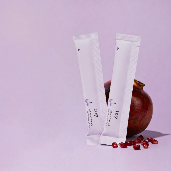 [107] ARONIA VINEGAR Low Molecular Collagen 20g*14pouches Gotta Glow