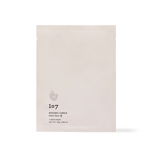 [107] AVOCADO CUDDLE Sheet Mask (5 sheets set) 25g*5sheets Gotta Glow
