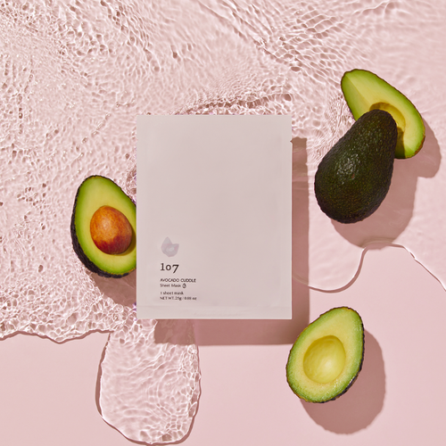 [107] AVOCADO CUDDLE Sheet Mask (5 sheets set) 25g*5sheets Gotta Glow