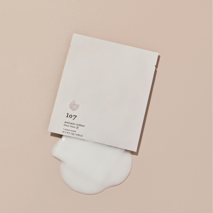 [107] AVOCADO CUDDLE Sheet Mask (5 sheets set) 25g*5sheets Gotta Glow