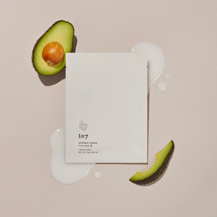 [107] AVOCADO CUDDLE Sheet Mask (5 sheets set) 25g*5sheets Gotta Glow
