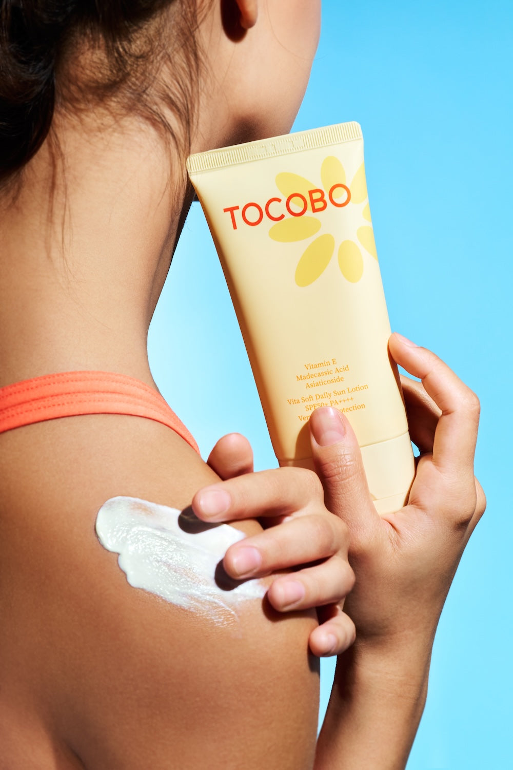 Tocobo Vita Soft Daily Sun Lotion 150ml - High Protection SPF 50+ PA+++ with Vitamin E and Malic Acid
