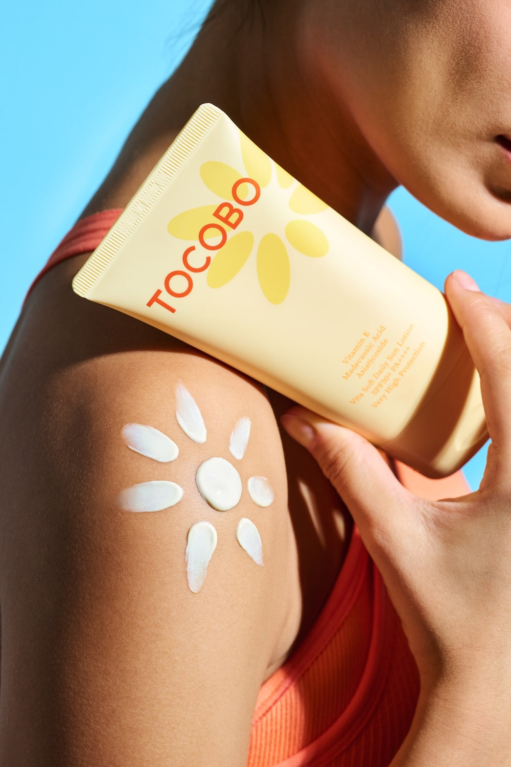 Tocobo Vita Soft Daily Sun Lotion 150ml - High Protection SPF 50+ PA+++ with Vitamin E and Malic Acid