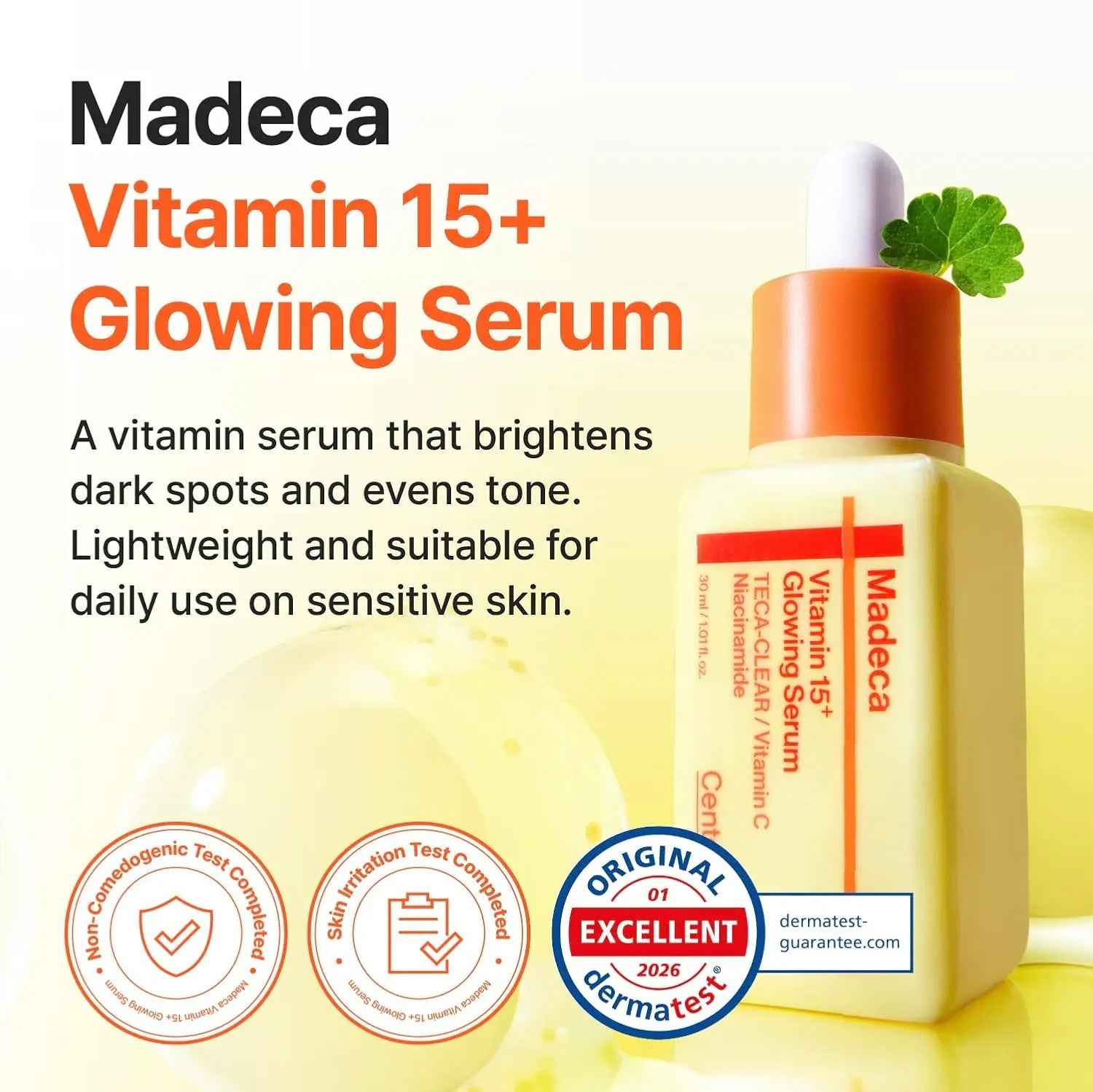 [Centellian24] Madeca Vitamin 15+ Glowing Serum 30ml
