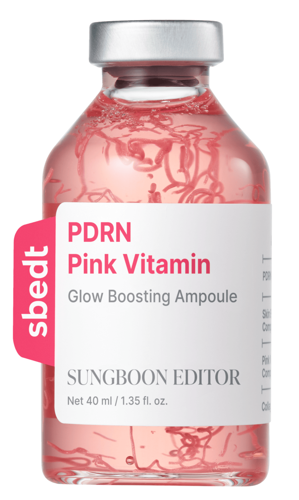 Sungboon Editor PDRN Pink Vitamin Glow Boosting Ampoule 40ml