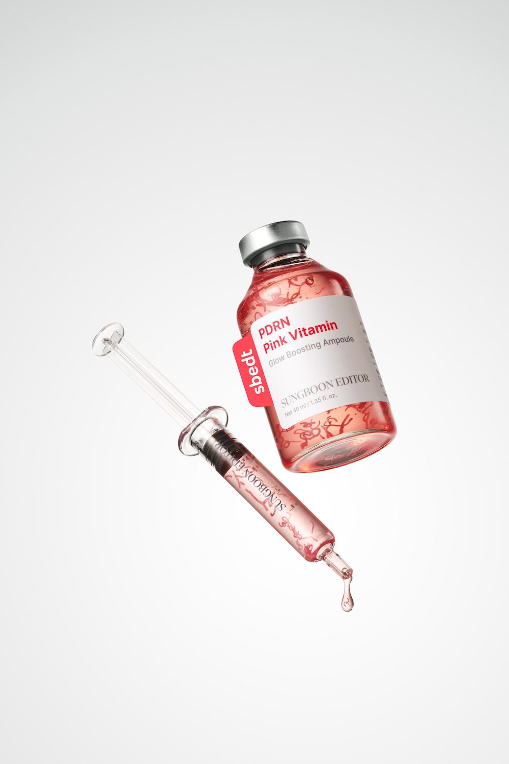 Sungboon Editor PDRN Pink Vitamin Glow Boosting Ampoule 40ml