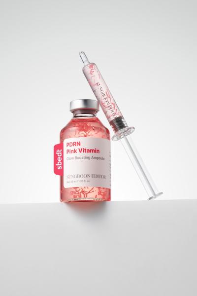 Sungboon Editor PDRN Pink Vitamin Glow Boosting Ampoule 40ml