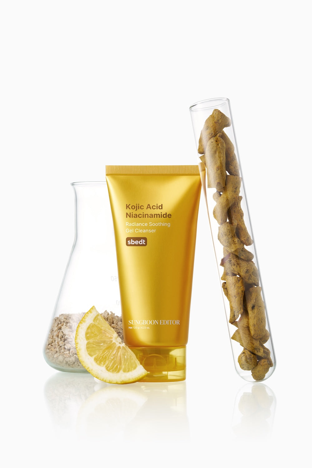 Sungboon Editor Kojic Acid Niacinamide Radiance Soothing Gel Cleanser 120g