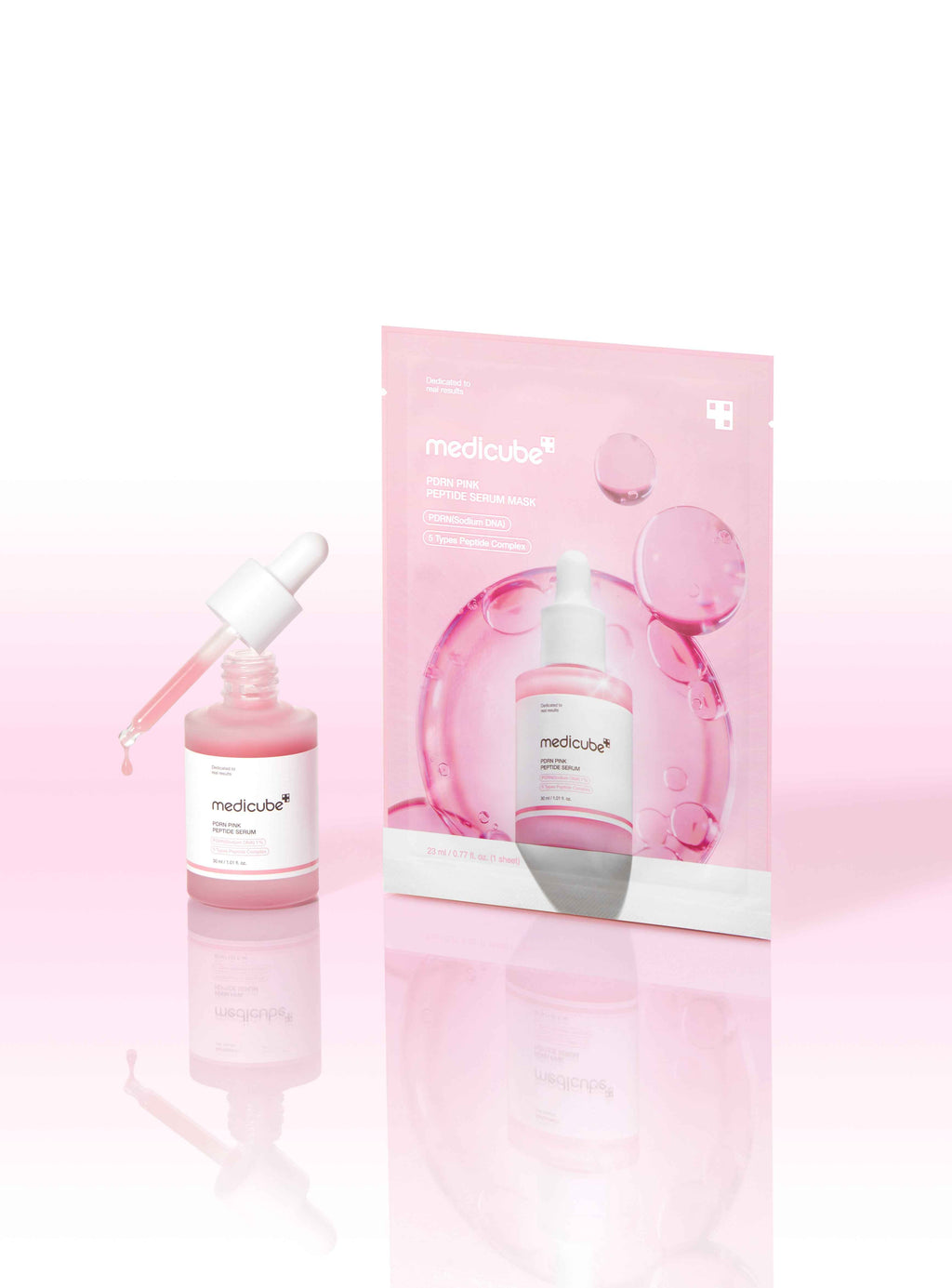 Medicube PDRN Pink Peptide Serum Mask 23ml