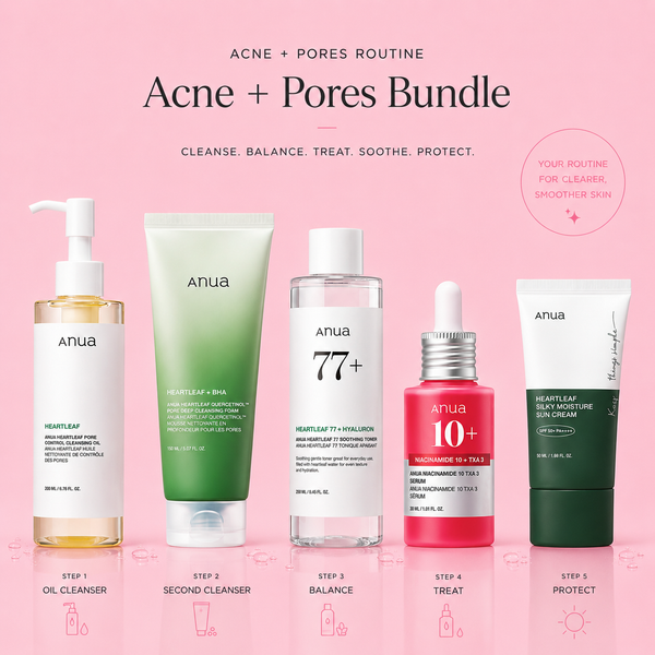 Anua Acne and Pores Skincare Bundle